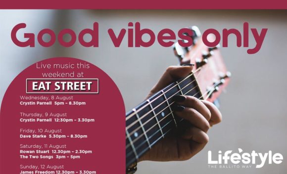 GOOD VIBES ONLY – 8 – 12 AUGUST 2018