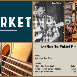 MUSIC @ THE MARKET –14TH SEPTEMBER – 16TH SEPTEMBER