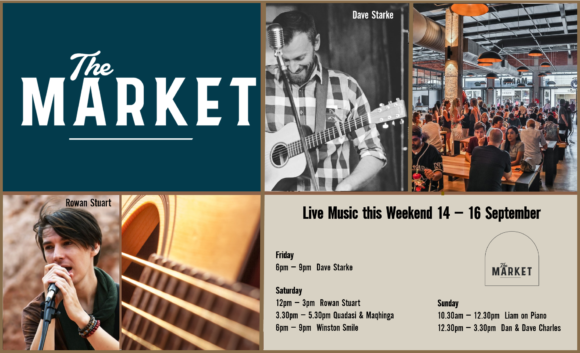 MUSIC @ THE MARKET –14TH SEPTEMBER – 16TH SEPTEMBER