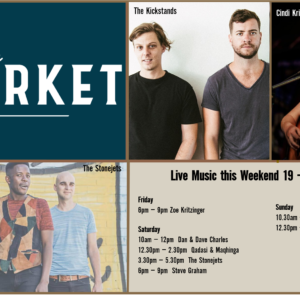 MUSIC @ THE MARKET –19TH OCTOBER – 21ST OCTOBER
