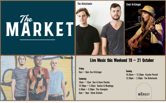 MUSIC @ THE MARKET –19TH OCTOBER – 21ST OCTOBER