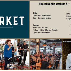 MUSIC @ THE MARKET –5TH OCTOBER – 7TH OCTOBER