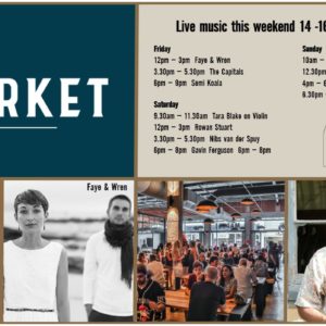 MUSIC @ THE MARKET – 14th DECEMBER – 16th DECEMBER