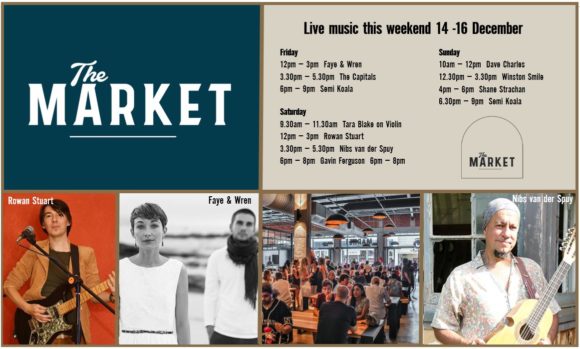 MUSIC @ THE MARKET – 14th DECEMBER – 16th DECEMBER