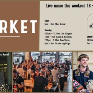MUSIC @ THE MARKET – 18th JANUARY – 20th JANUARY