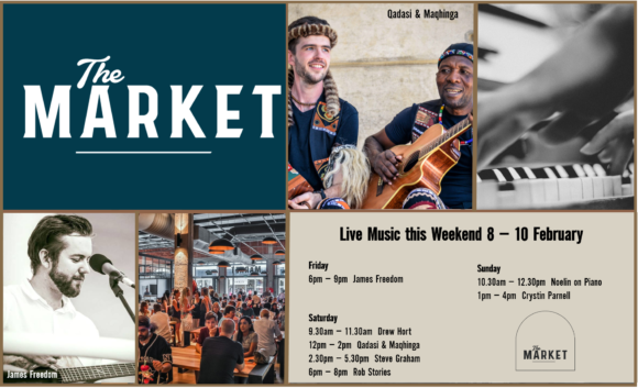 MUSIC @ THE MARKET – 8 FEBRUARY – 10 FEBRUARY