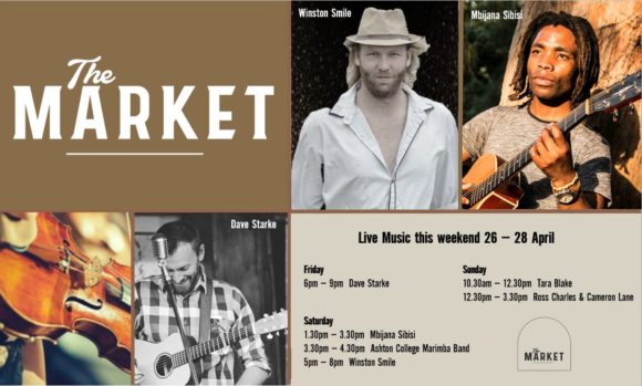 MUSIC @ THE MARKET – 26th APRIL – 28th APRIL