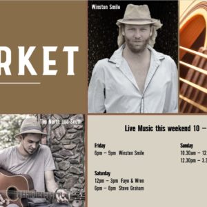 MUSIC @ THE MARKET – 10th MAY – 12th MAY