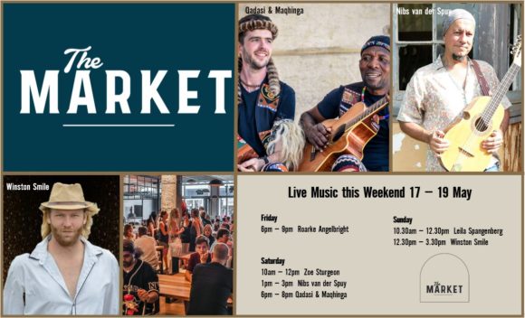 MUSIC @ THE MARKET – 17th MAY – 19th MAY