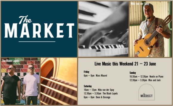 MUSIC @ THE MARKET – 21st JUNE – 23rd JUNE