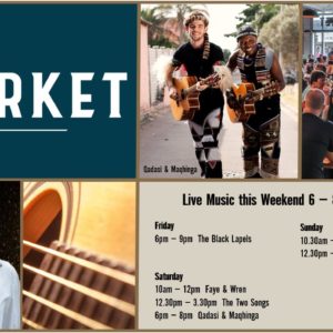 MUSIC @ THE MARKET – 6th September – 8th September