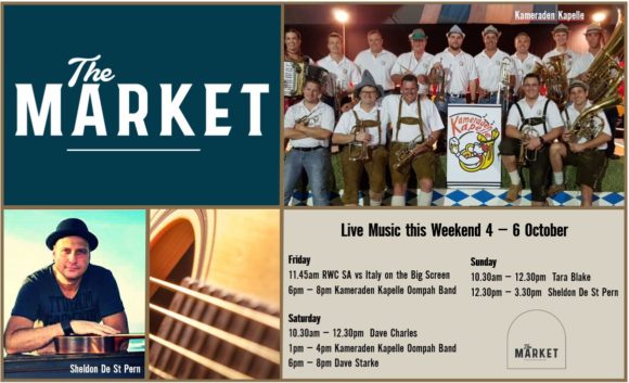 MUSIC @ THE MARKET – 4 – 6 OCTOBER