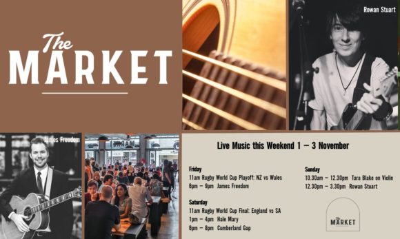 MUSIC @ THE MARKET – 1st November – 3rd November