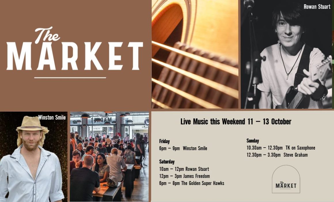 MUSIC @ THE MARKET – 11 – 13 OCTOBER