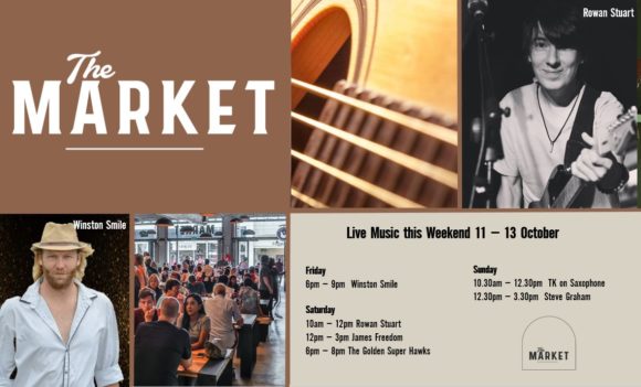 MUSIC @ THE MARKET – 11 – 13 OCTOBER