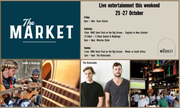 MUSIC @ THE MARKET – 25 – 27 OCTOBER