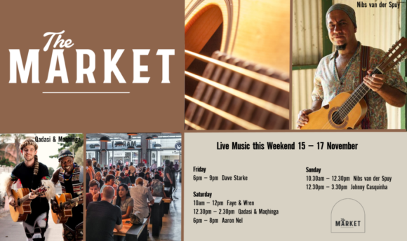 MUSIC @ THE MARKET – 15TH – 17TH NOVEMBER