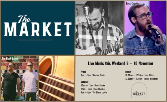 MUSIC @ THE MARKET – 8TH – 10TH NOVEMBER