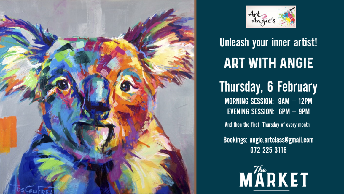ART @ ANGIES – 6TH FEBRUARY