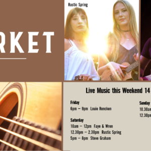 MUSIC @ THE MARKET – 14TH – 16TH FEBRUARY
