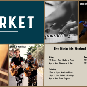 MUSIC @ THE MARKET – 28 – 30 AUGUST