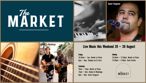 MUSIC @ THE MARKET – 28 – 30 AUGUST