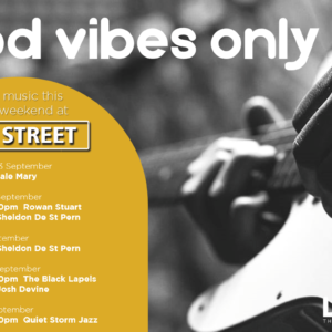 GOOD VIBES ONLY – 23 – 27 SEPTEMBER