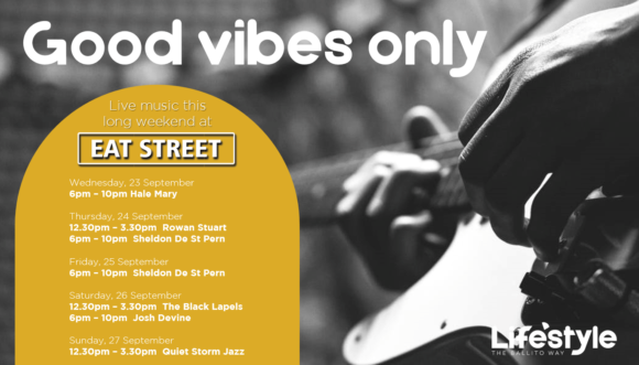 GOOD VIBES ONLY – 23 – 27 SEPTEMBER