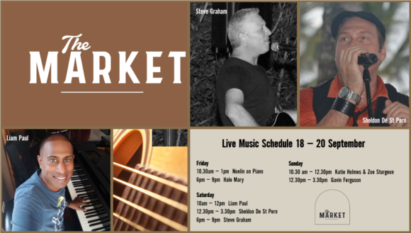 MUSIC @ THE MARKET – 18 – 20 SEPTEMBER