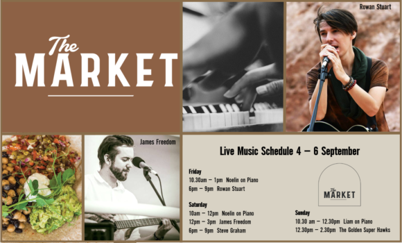 MUSIC @ THE MARKET – 4 – 6 September