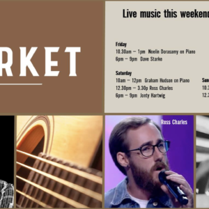 MUSIC @ THE MARKET – 9 – 11 OCTOBER