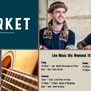 MUSIC @ THE MARKET – 16 – 18 OCTOBER