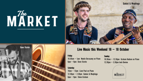 MUSIC @ THE MARKET – 16 – 18 OCTOBER