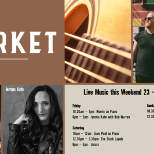 MUSIC @ THE MARKET – 23 – 25 OCTOBER