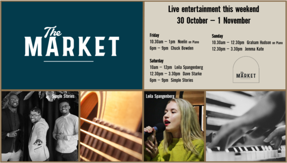 MUSIC @ THE MARKET – 30 OCTOBER – 1 NOVEMBER