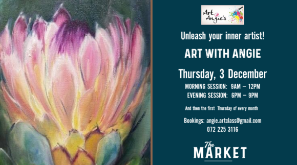ART @ ANGIES – 3RD DECEMBER ART @ ANGIES – 3RD DECEMBER