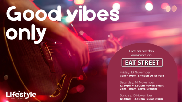GOOD VIBES ONLY – 13 NOVEMBER – 15 NOVEMBER