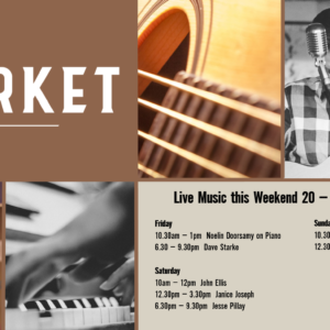 MUSIC @ THE MARKET – 20 NOVEMBER – 22 NOVEMBER