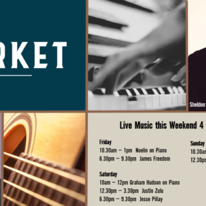 MUSIC @ THE MARKET – 4 DECEMBER – 6 DECEMBER