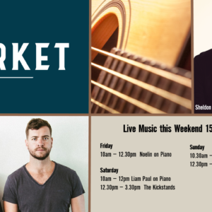 MUSIC @ THE MARKET – 15 – 17 JANUARY