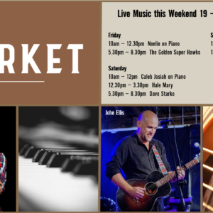 MUSIC @ THE MARKET – 19 – 21 FEBRUARY