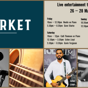 MUSIC @ THE MARKET – 26 – 28 MARCH