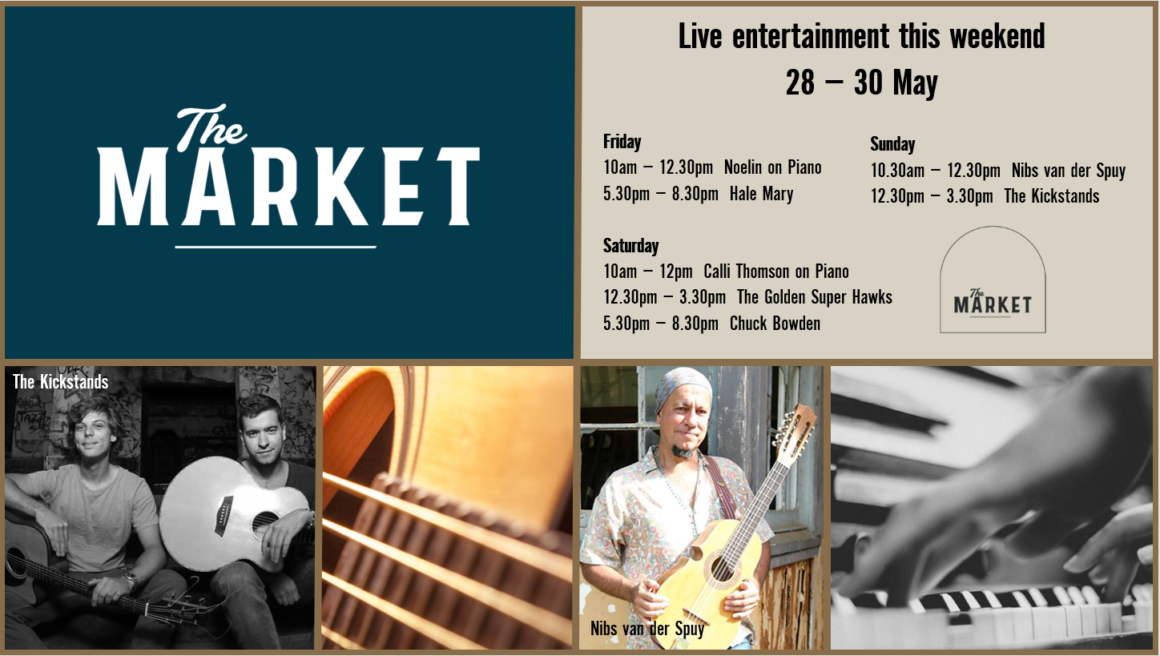 MUSIC @ THE MARKET – 28 – 30 MAY