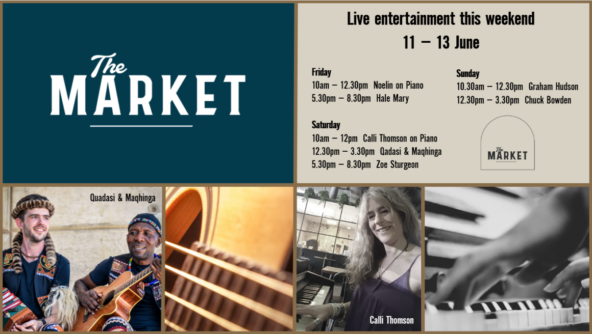 MUSIC @ THE MARKET – 11 – 13 JUNE