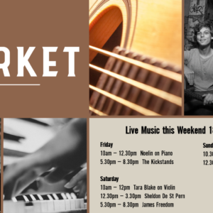 MUSIC @ THE MARKET – 18 – 20 JUNE MUSIC @ THE MARKET – 18 – 20 JUNE