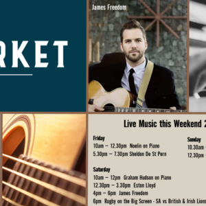 MUSIC @ THE MARKET – 23 – 25 JULY MUSIC @ THE MARKET – 23 – 25 JULY
