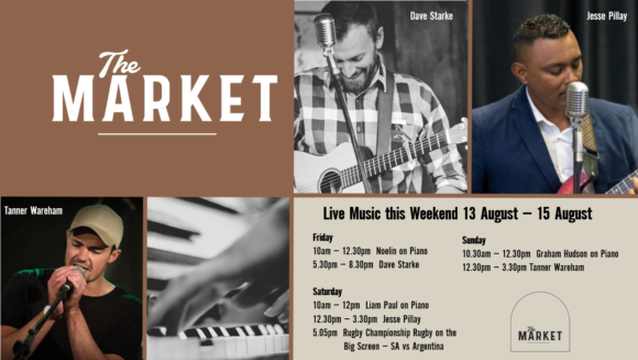 MUSIC @ THE MARKET – 13 – 15 AUGUST