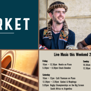 MUSIC @ THE MARKET – 20 – 22 AUGUST
