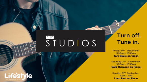 THE STUDIOS: FRI 24TH – SUN 26TH