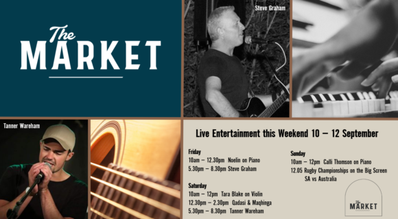 MUSIC @ THE MARKET – 10 – 12 SEPTEMBER